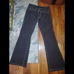 Tommy Hilfiger Brown Corduroy Bootcut Jeans
